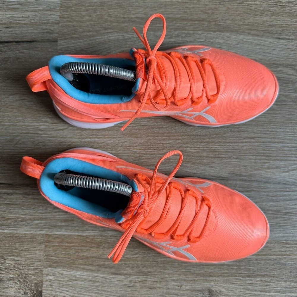 Asics Gel Fit Sana 2 Women’s Running Shoes Sneakers S561N Size 8 Flash Coral - Picture 2 of 8